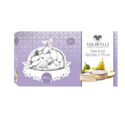 Tenerezze con mandorla al gusto di ricotta e pera