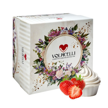 Cubotto Tenerezze con Mandorla al gusto di Panna e Fragola