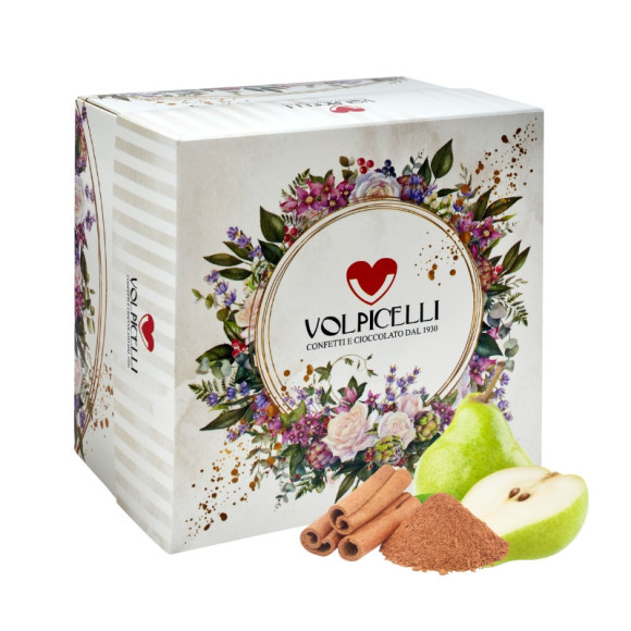 Cubotto Tenerezze con Mandorla al gusto di Pera e Cannella